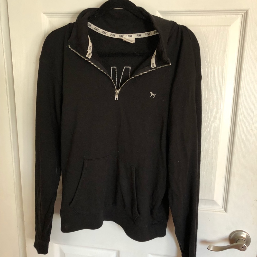 Vs pink half zip
